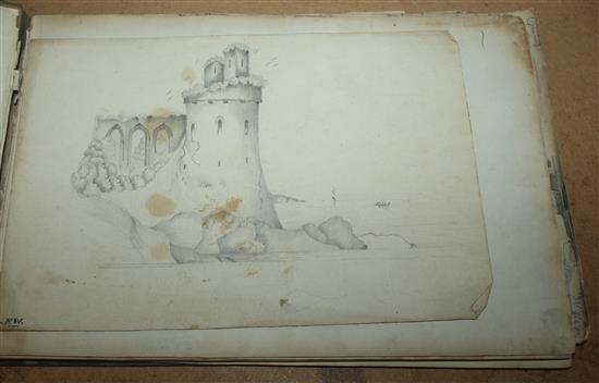 19th Century sketch book